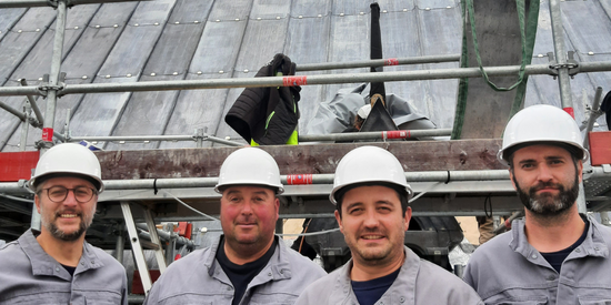 Tour of the Notre-Dame de Paris construction site