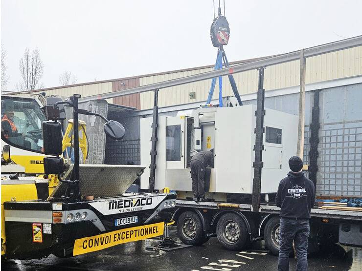 Nouvelle acquisition : un centre d’usinage vertical 4 axes pour nos ateliers