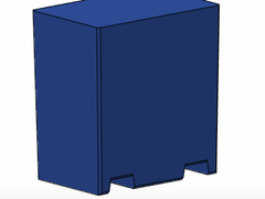 Notched counterweight