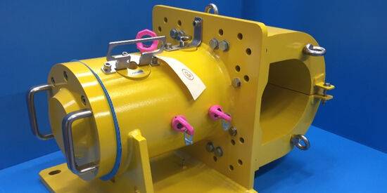 Armored chassis for nuclear detection