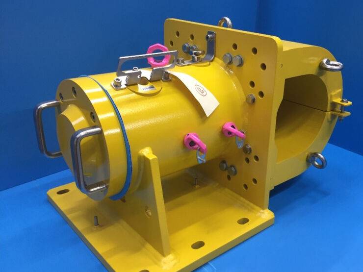 Armored chassis for nuclear detection